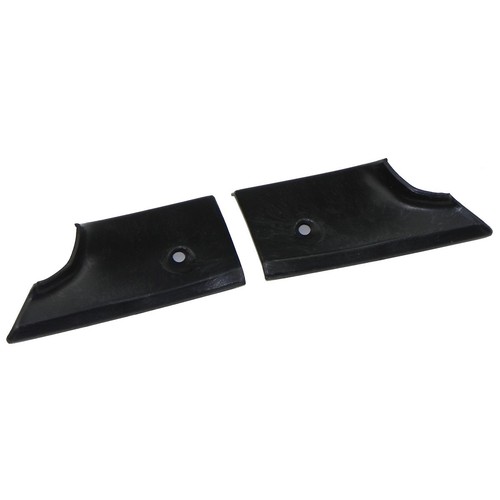 Rear package tray corners - rear,